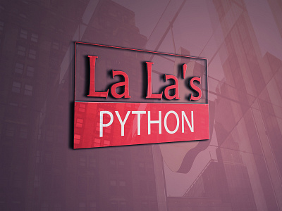 La La's PYTHON LOGO DESIGN