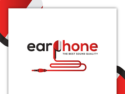 Earphone Logo Design amazing app best branding brochure design business clean company company brochure company profile corporate corporate brochure design icon illustration layout logo realtor typography ui vector