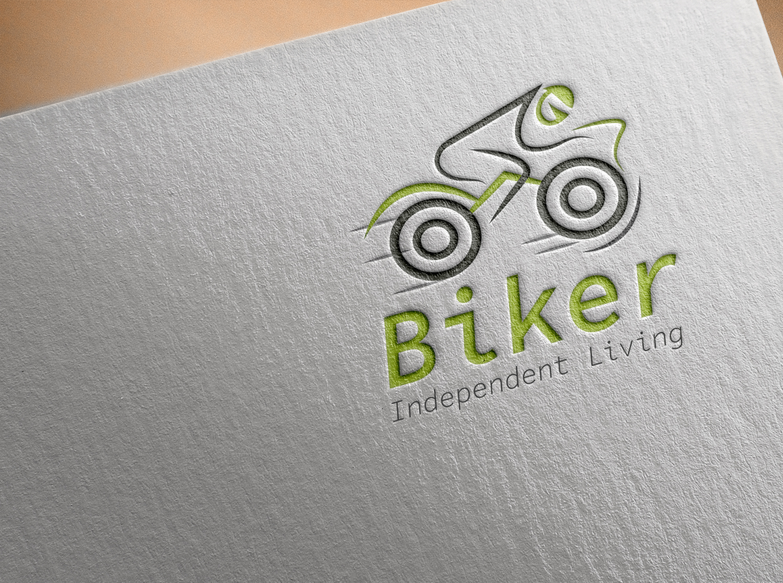 Mountain bike logo design template illustration Stock Vector | Adobe Stock
