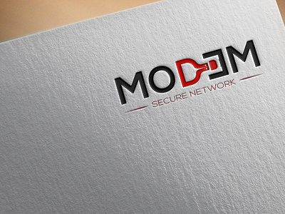 MODEM LOGO SECURE NETWORK amazing branding business company corporate design home illustration logo logotype mobile modem modem logo modem logo modern mokup network real estate typography vector