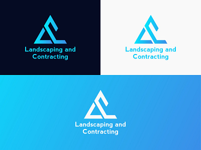 landscaping and contracting L C letter logo design 2020 amazing branding business c letter logo company contracting corporate design illustration l letter logo landscaping lettering logo logo design logodesign logotype love typography