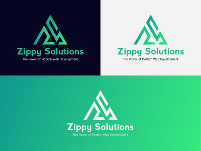zippy solutions logo design amazing branding business company corporate design illustration logo modern real estate social social media solutions typography vector zipper zippo zippy