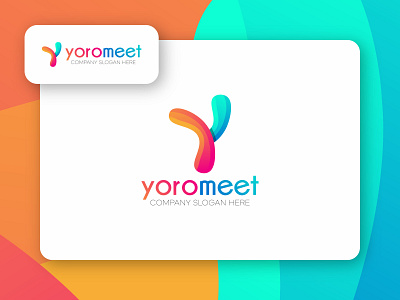 yoromeet logo design amazing branding business company corporate logo logo design logo design branding logo design concept logo designer logo designs logodesign logos logotype meet meeting meetup yoromeet you