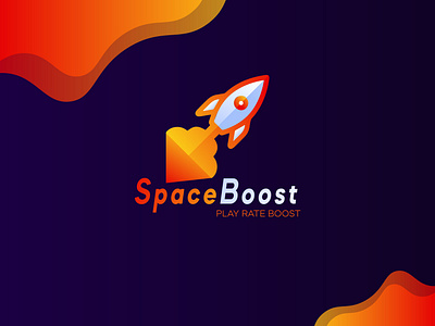 Branding Space Boost Logo Design