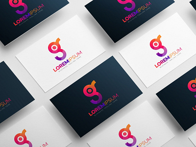 LETTER G ABSTRACT LOGO DESIGN