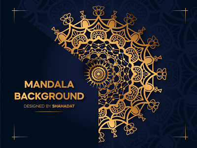 Luxury mandala background