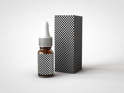 Download Dropper Bottle With Box Mock Up By Joshua On Dribbble