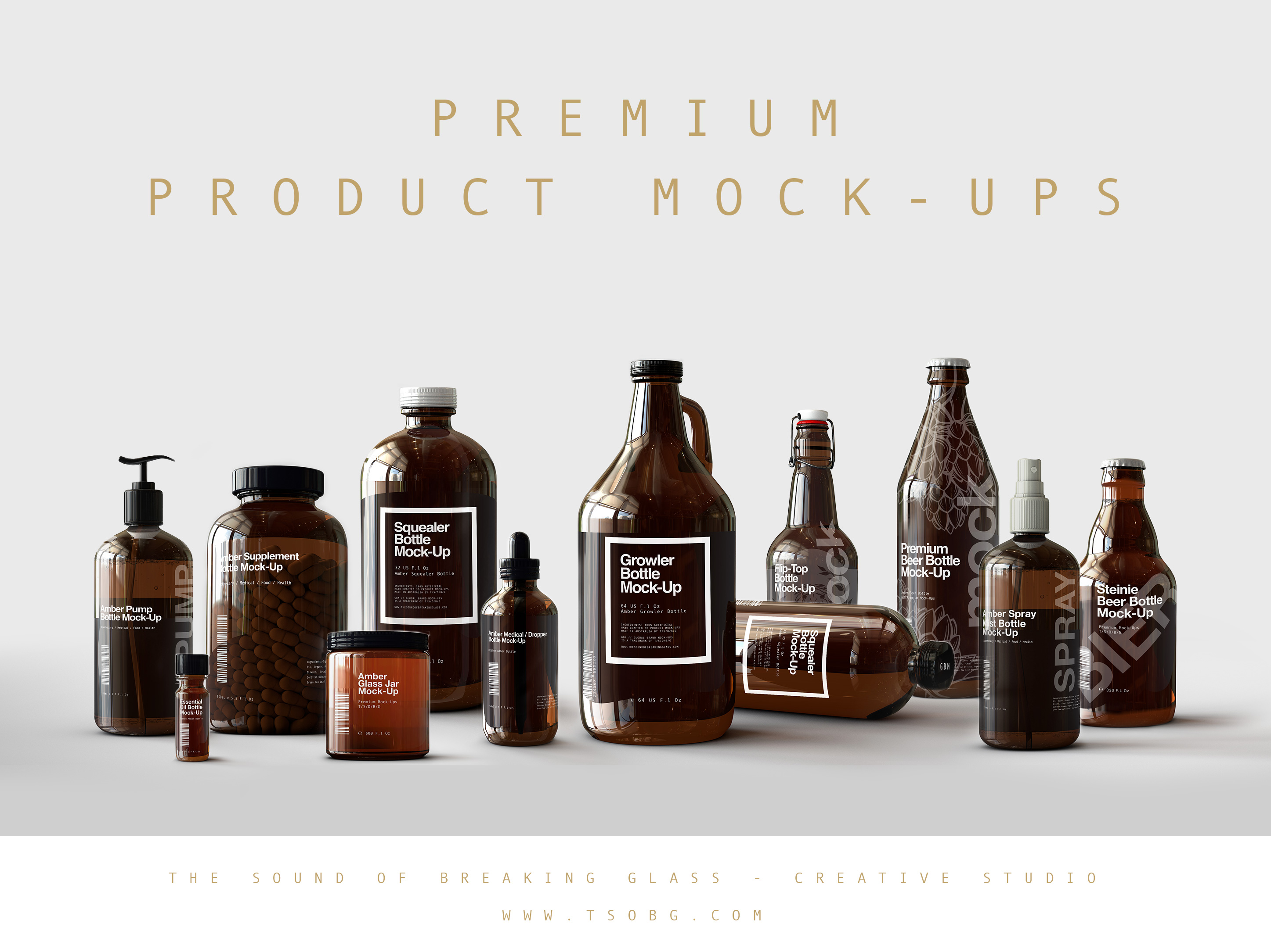 Download Dropper Bottle With Box Mock Up by Joshua Connelly on Dribbble