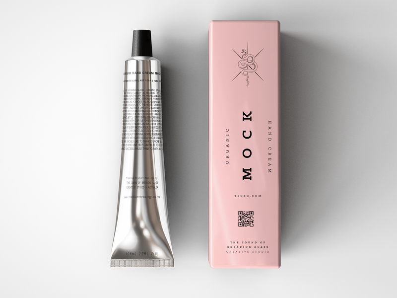 Download Laminated Plastic Cosmetics Tube & Box Mock Up by Joshua Connelly on Dribbble