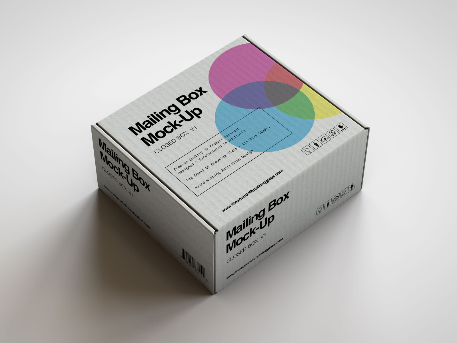 Download Mailing Box | Shipping Box Mock-Up by Joshua Connelly on Dribbble