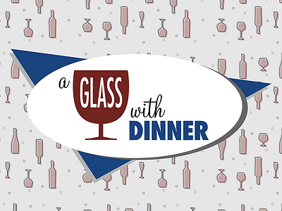 A Glass with Dinner - YouTube Channel Identity