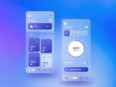 Smart Home Mobile App Design app home mobile app smart smart home ui ux