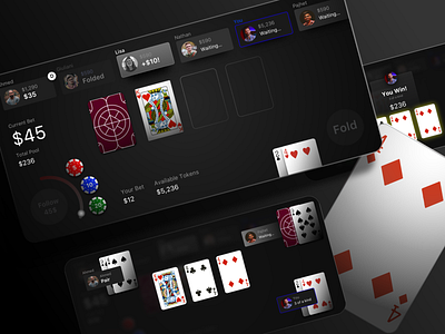 Poker App UI challenge