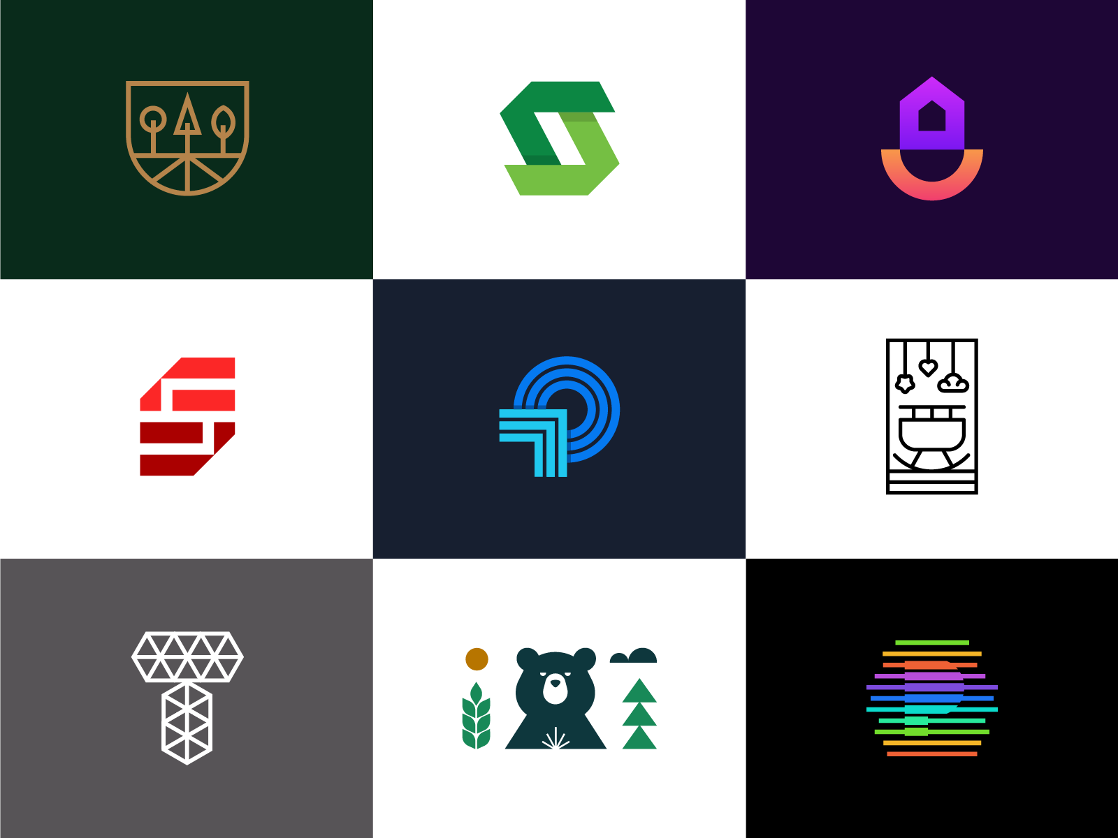 Logos & Monograms by Sumesh A K on Dribbble