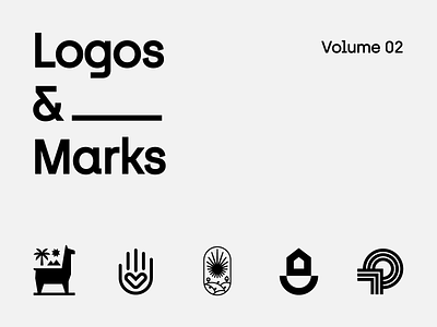 Logos & Marks 2020 - Vol. 02 branding design identity illustration logo logo collection logodesign logofolio logomark logos logos and marks logotype marks minimal monogram symbol typography