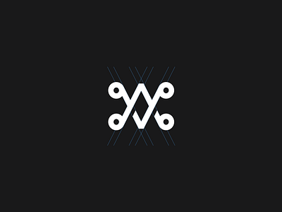 VA Monogram identity logo mark monogram symbol va logo