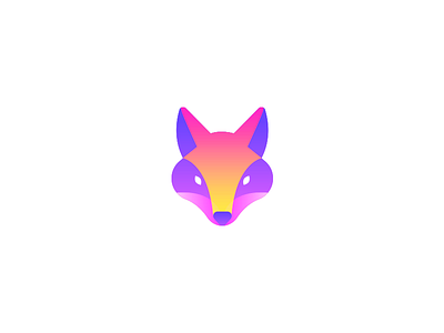 Fox Logo animal color colorful cute face fox fun identity logo logo mark