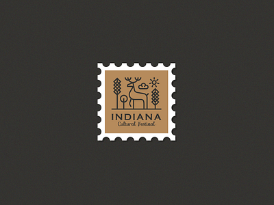 Indiana Cultraral Festival Stamp Design