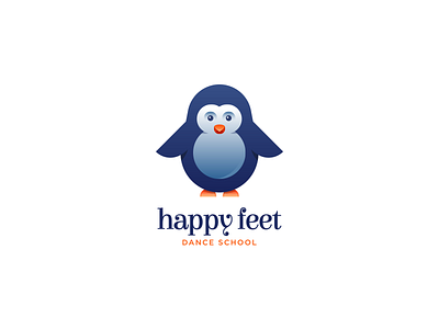 Happy Feet Logo By Sumesh A K On Dribbble