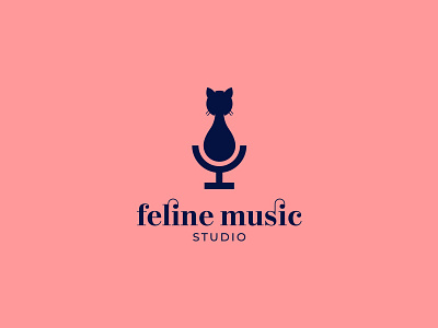 Feline Music Logo By Sumesh A K On Dribbble