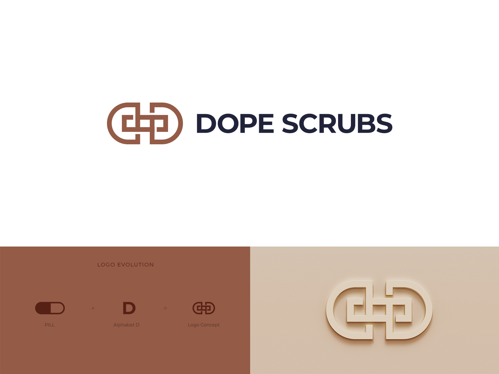 Dope Scrubs Identity by Sumesh A K on Dribbble