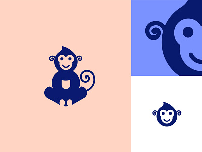 Monkey Logo animal animal logo cute identity logo monkey monkey logo