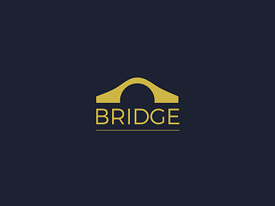 Bridge bridge classy logo royal simple