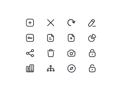 Icon Library case study design figma icons