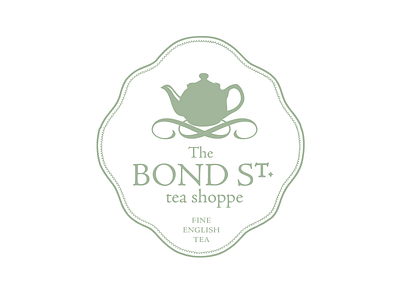 Bond Street Tea Shoppe branding logo