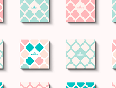 Marsh Up Marshmallows Packing brand branding design form style light logo marshmallows package design packaging pattern sweet