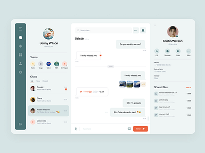 Chat dashboard