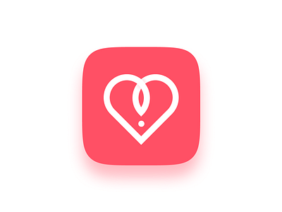 Sex Dating App Icon app button icon logo mobile pink sex sexy simple ui uidesign