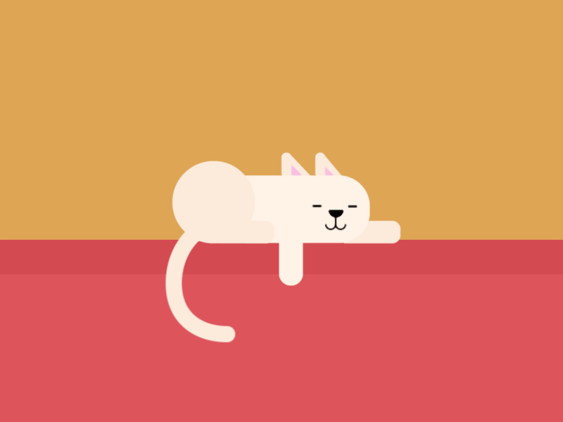 Cat Life cat illustration motiodesign motion motion animation