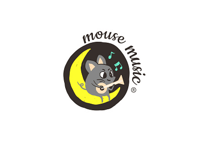 cartoon logo mouse branding design icon illustration ip logo vector 动物 卡通