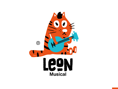cartoon logo hyena branding design icon illustration ip logo vector 动物 卡通