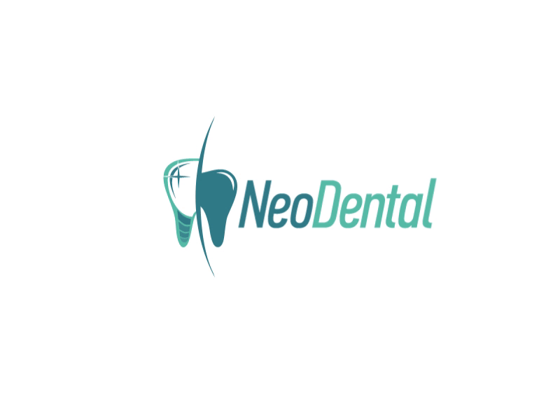 NeoDental logo animation 2d animation after effects animation design gif logo logo animation motion graphic