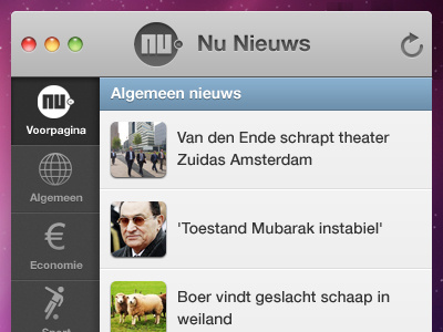 Nu.nl - Mac App Store app gui mac nu.nl store ui