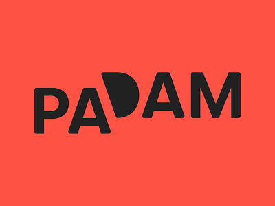 Padam identity inter kerning logo logotype mark padam spacing typography
