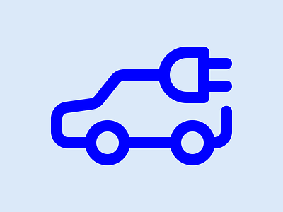 Electric Car car electric icon
