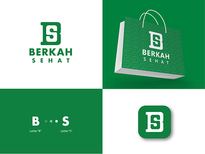Berkah Sehat - Brand Identity brand design brand identity business card bussiness company corporate identity design designer elegant flat icon logo mark mockup modern modern logo typography