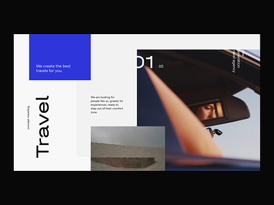 Concept Travel Agency design graphic typography ui ux web