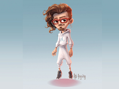 Character Design inspired to Daniele Rommelli cartoon cartoonist character design concept art digital art game design illustration illustrator