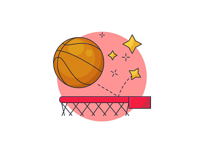 Basketball Illustration