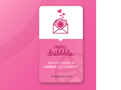 First Shoot - Hello Dribbble !! first first shoot first shot gift hello dribbble icon indonesia invite invited jakarta shoot shot thank you thanks