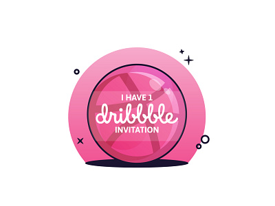 1 Dribbble Invitation