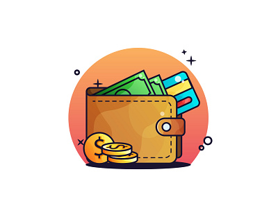 Wallet Illustration 💰💳