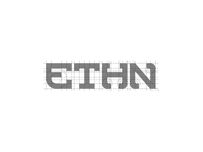 ETHN Branding - Grid branding design designer graphic design graphics grid grid logo illustrator logo logo design