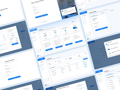 Proservy - Desktop Screens branding dashboard design platform ui ux web website