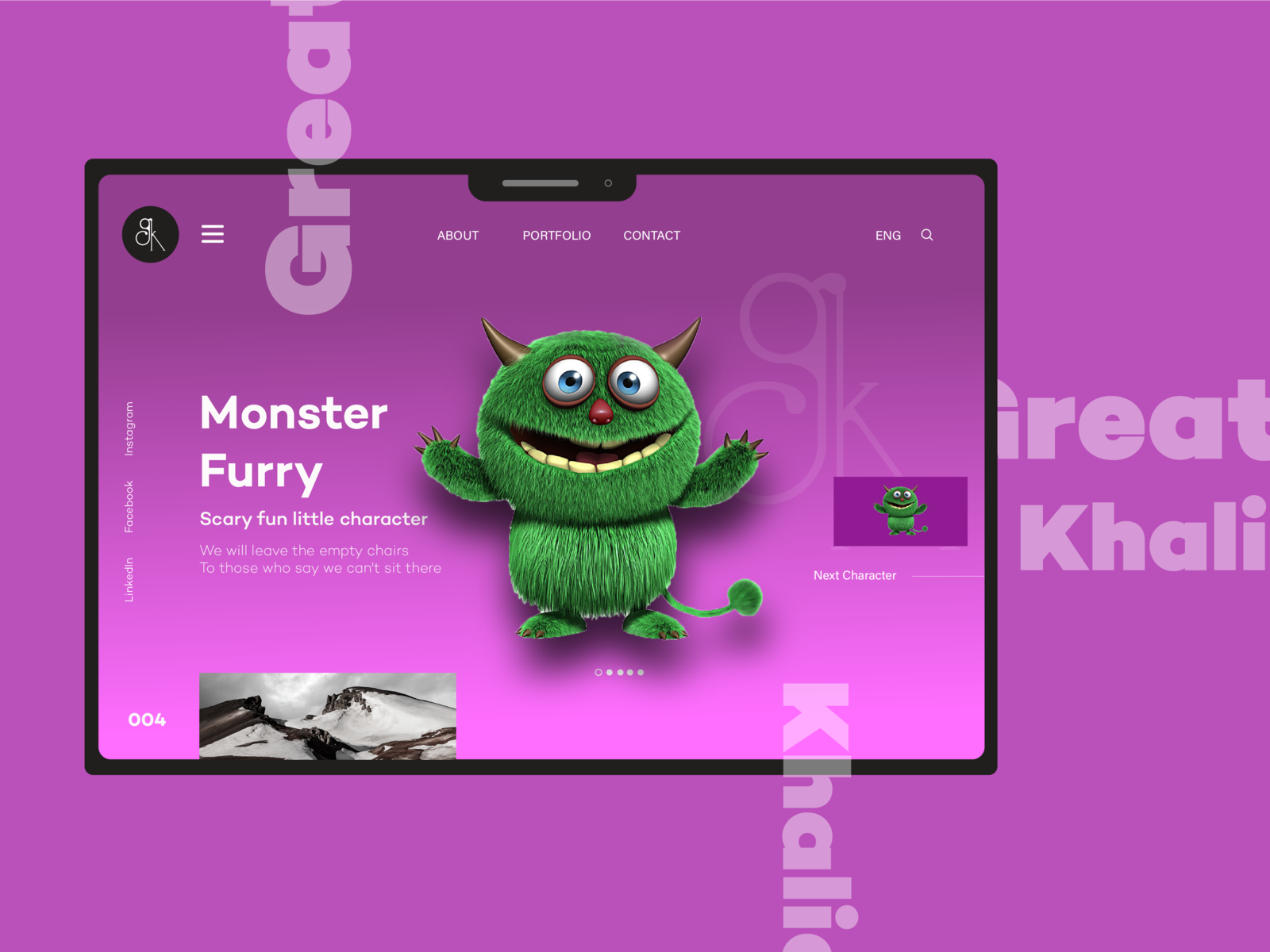 Monster Furry by khalid on Dribbble