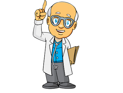 Doctor animation design graphic design illustration logo vector